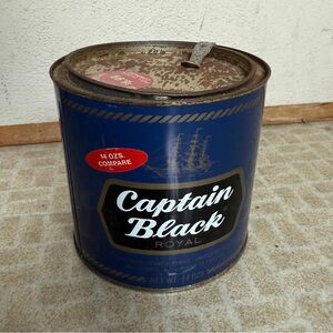 Vintage Captain Black Royal Tobacco Tin
